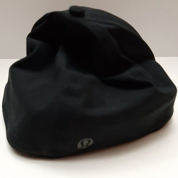 LULULEMON Runners Hat Baseball Style Black Cap Sz L / XL - Picture 4 of 11